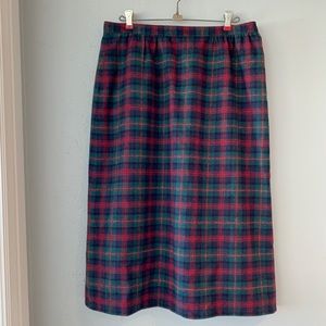 Vintage Pendleton Wool Skirt